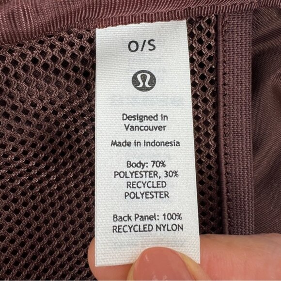 RARE! NEW Lululemon Everywhere Belt Bag *FLEECE Large 2L - Brown Earth/Gold - Picture 7 of 10